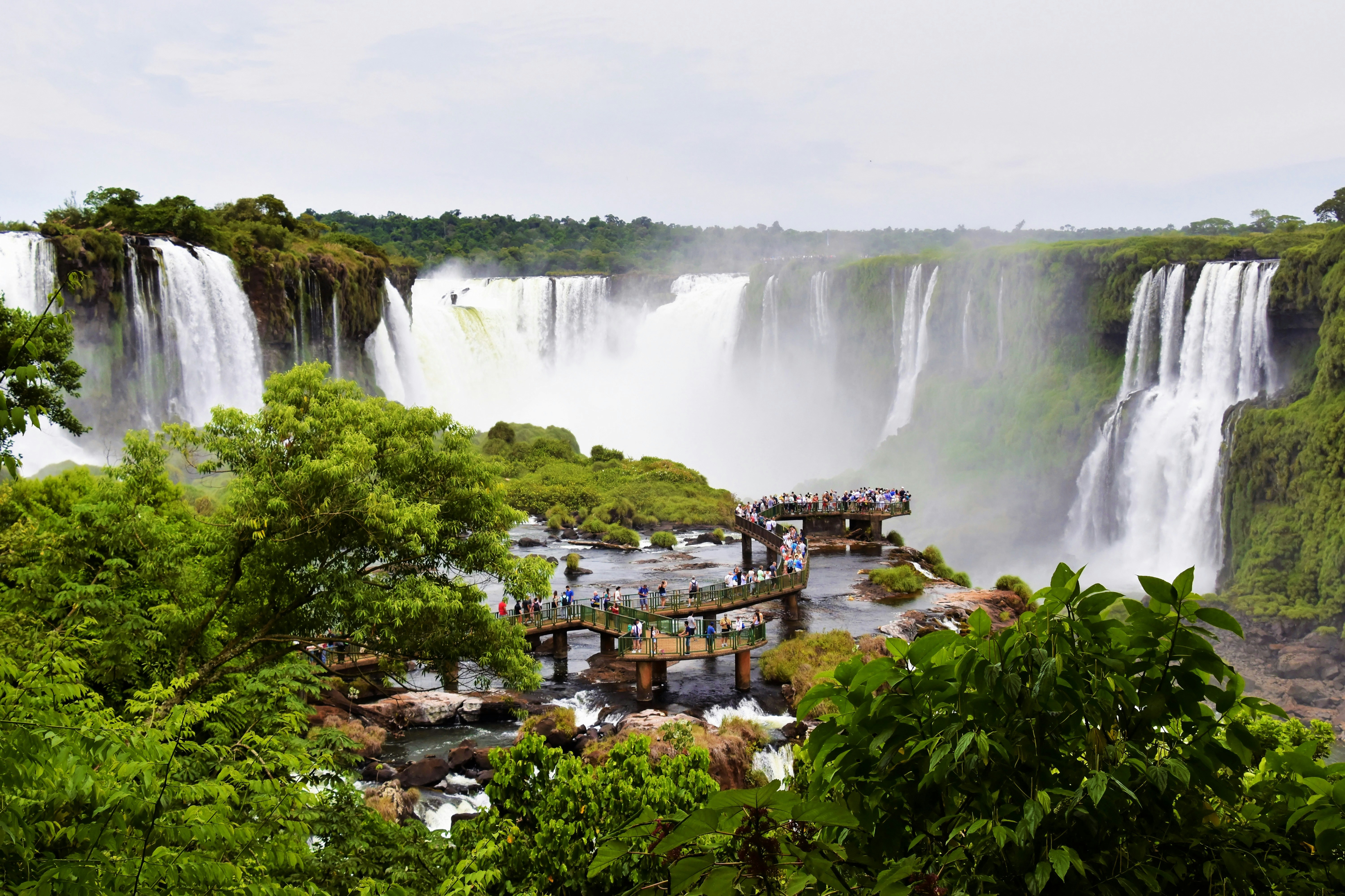 Cataratas do Iguaçu ao pôr do sol